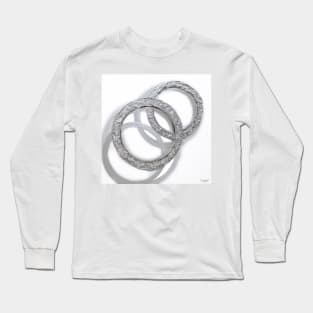 Silver Circles Long Sleeve T-Shirt